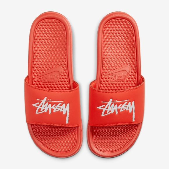 Nike Other - Nike Benassi x Stüssy Slides (Cross posted)